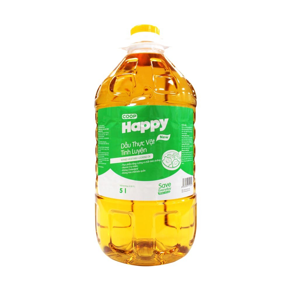 Dầu thực vật tinh luyện 5L