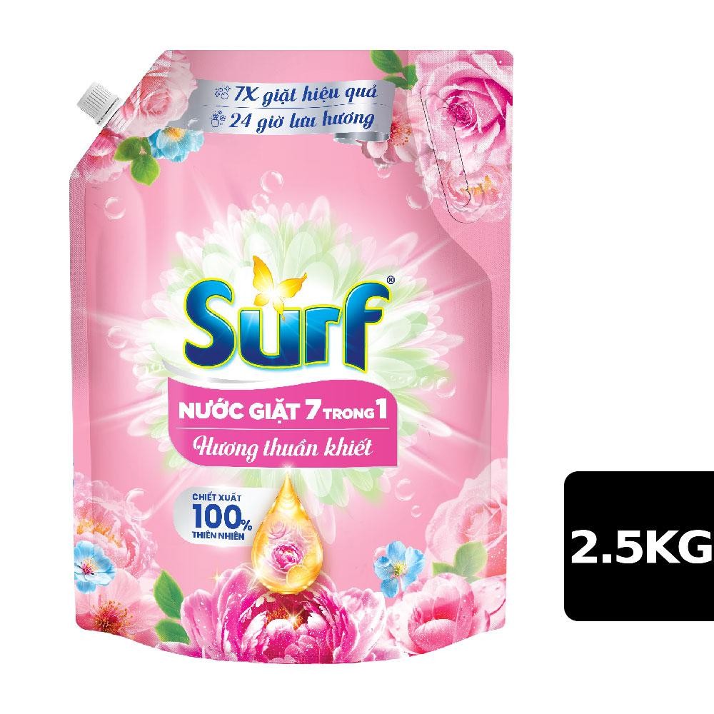 Nước giặt Surf hương thuần khiết 2.5kg