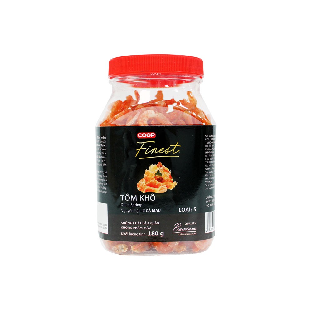 Tôm khô size S 180g